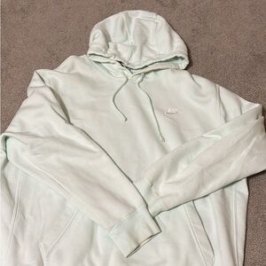 Nike Men's Seafoam Green Hoodie